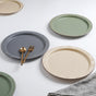 Coloured Dinner Plate - Serving plate, snack plate, ceramic dinner plates| Plates for dining table & home decor