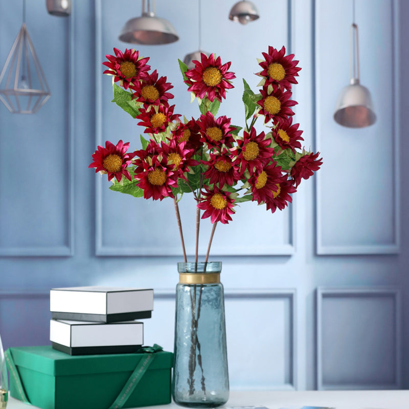 Colourful Sunflower - Artificial flower | Home decor item | Room decoration item