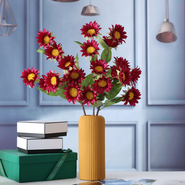 Colourful Sunflower - Artificial flower | Home decor item | Room decoration item