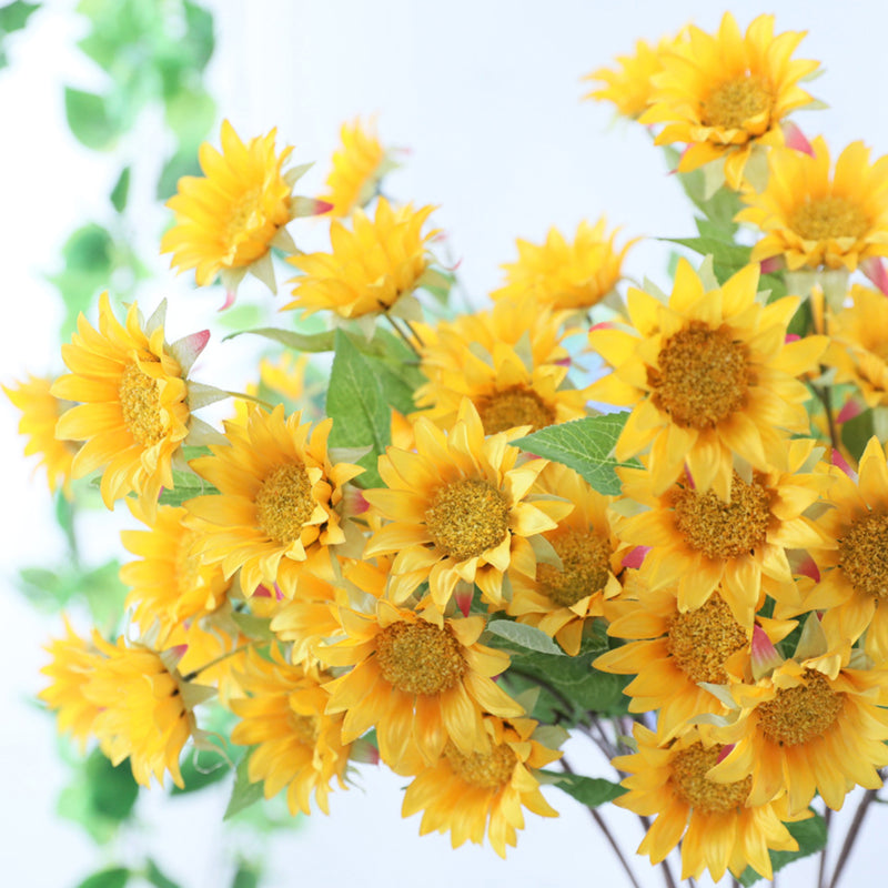 Colourful Sunflower - Artificial flower | Home decor item | Room decoration item