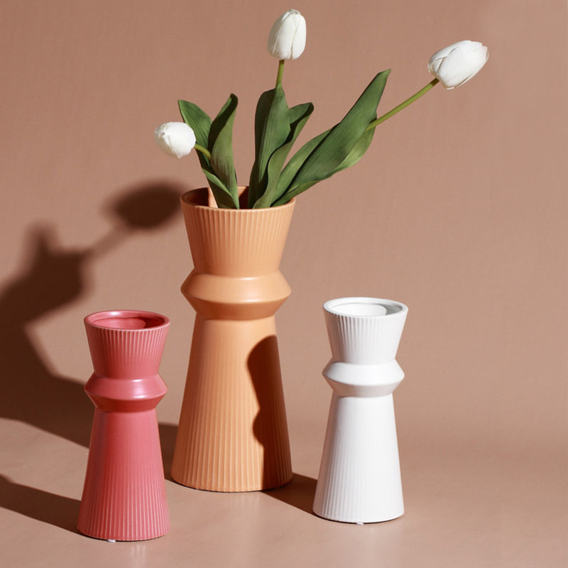 Contemporary Vase - Flower vase for home decor, office and gifting | Home decoration items
