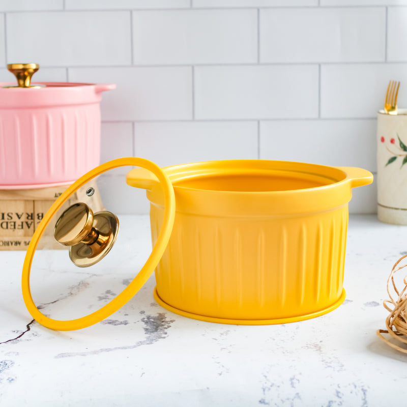 Cooking Pot with Glass Lid - Cooking Pot