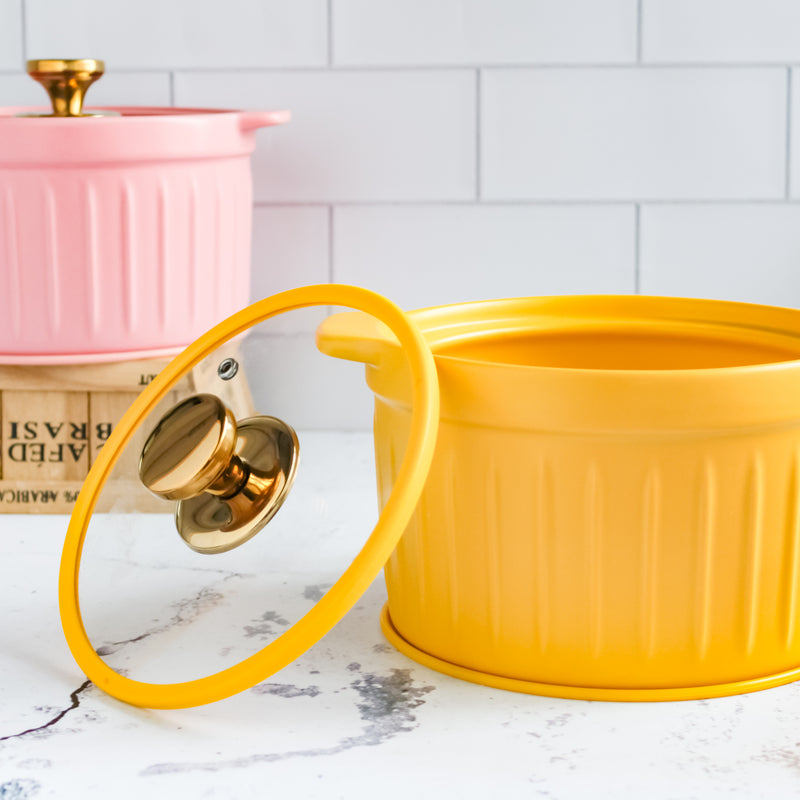 Cooking Pot with Glass Lid - Cooking Pot