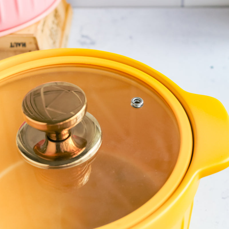 Cooking Pot with Glass Lid - Cooking Pot
