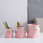 Corner Flower Vase Large - Flower vase for home decor, office and gifting | Home decoration items