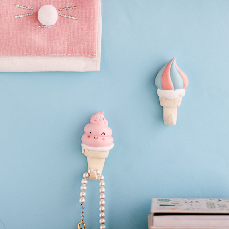 Ice Cream Hook - Wall hook/wall hanger for wall decoration & wall design | Home & room decoration ideas