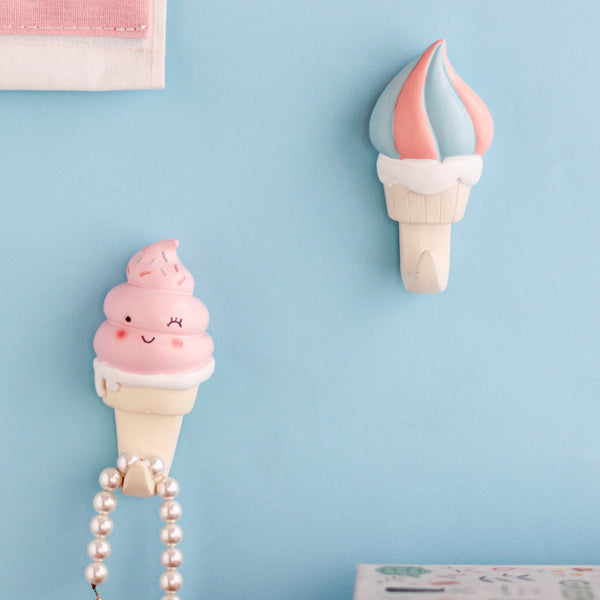 Ice Cream Hook - Wall hook/wall hanger for wall decoration & wall design | Home & room decoration ideas