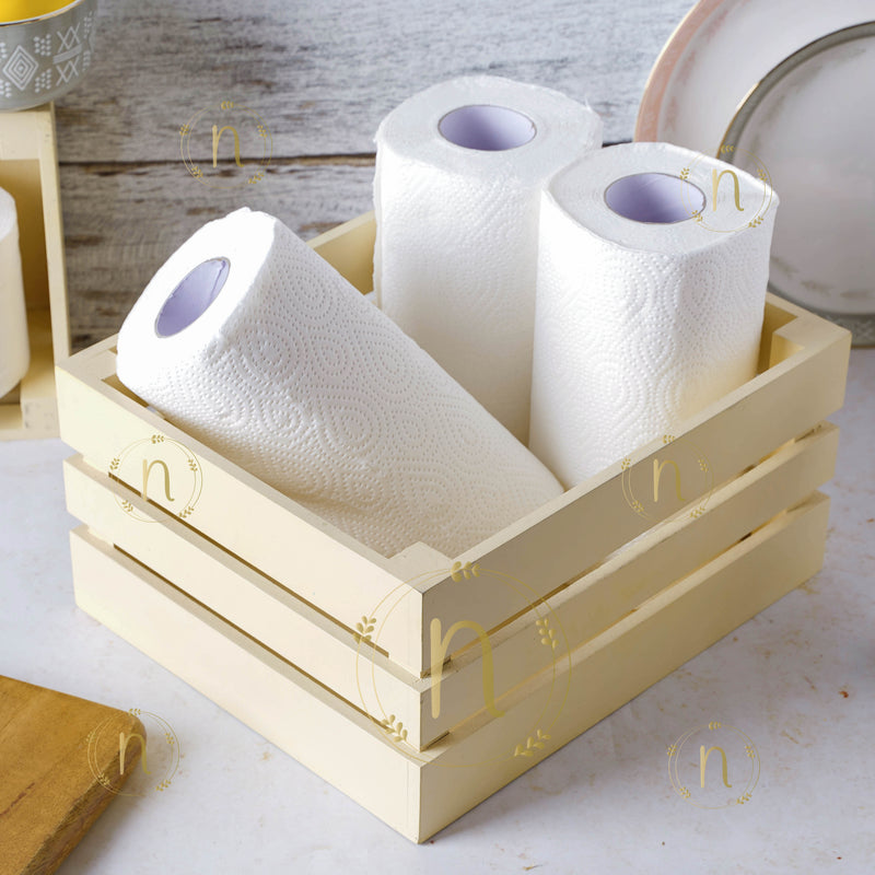 White Crate - Basket | Organizer | Crate