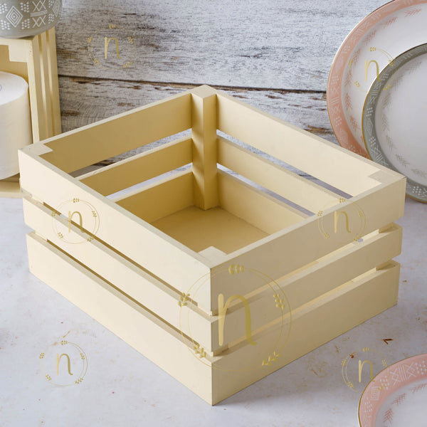 White Crate - Basket | Organizer | Crate
