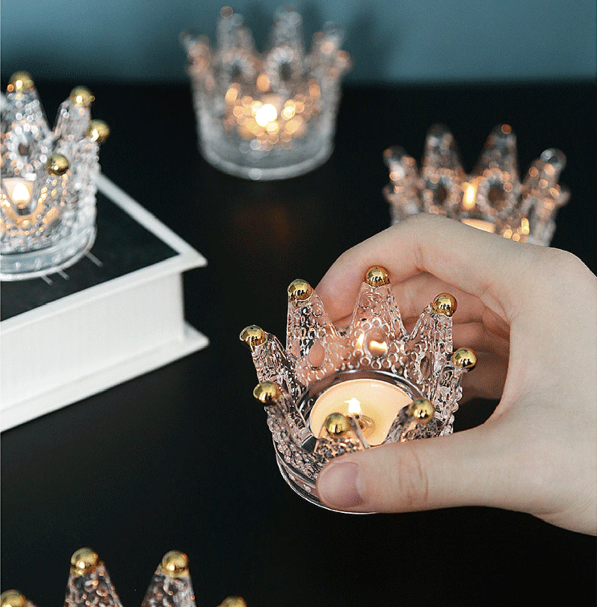 Shop best crown candle holder online Nestasia