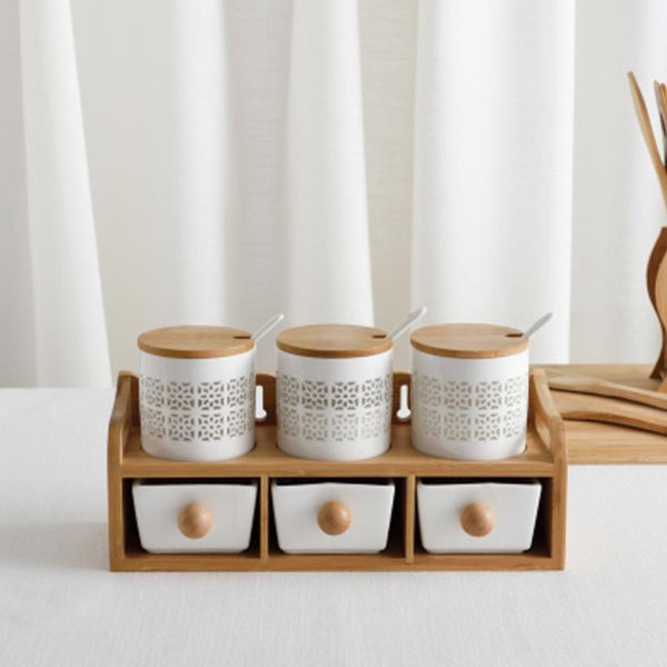Spice Jar Ceramic Spice Jar Set Online Nest Asia