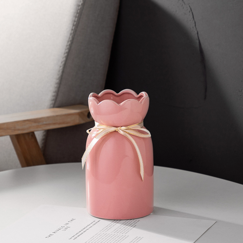 Cute Vase - Flower vase for home decor, office and gifting | Room decoration items
