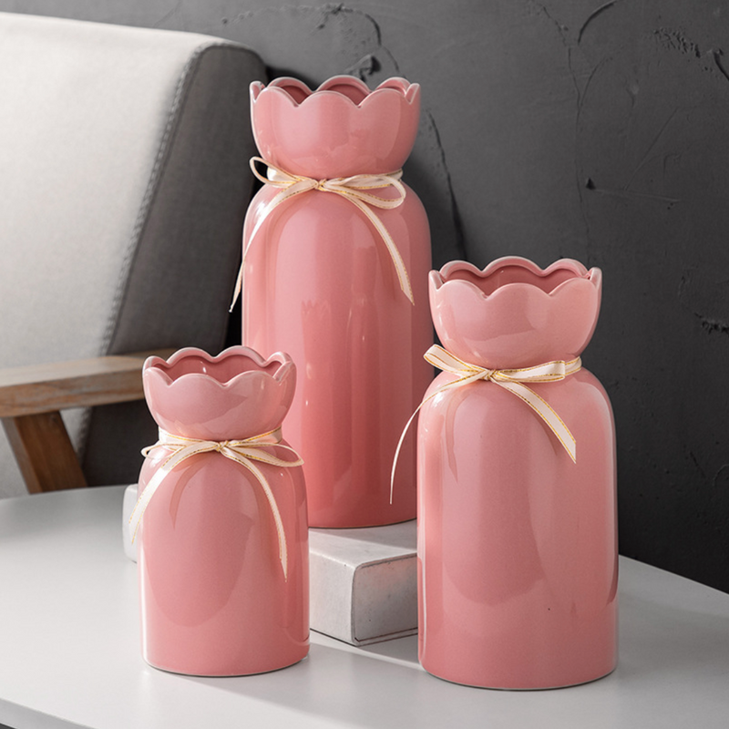 Cute Vase - Flower vase for home decor, office and gifting | Room decoration items