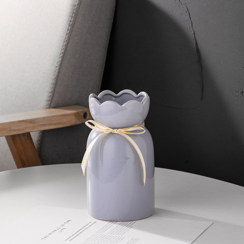 Cute Vase - Flower vase for home decor, office and gifting | Room decoration items