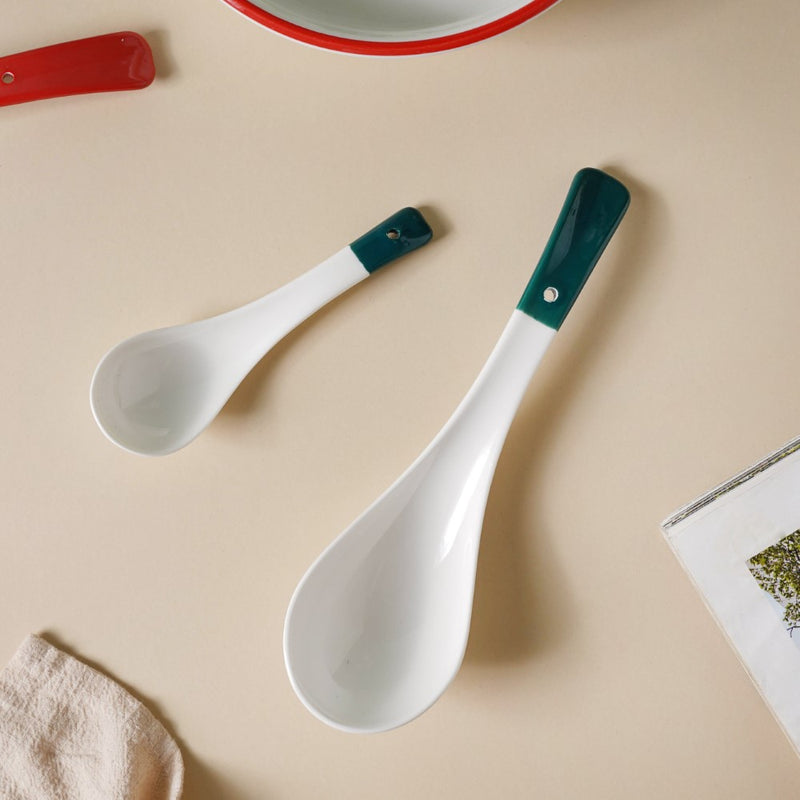 Green Toujours 31 Piece Dinner Set For 6