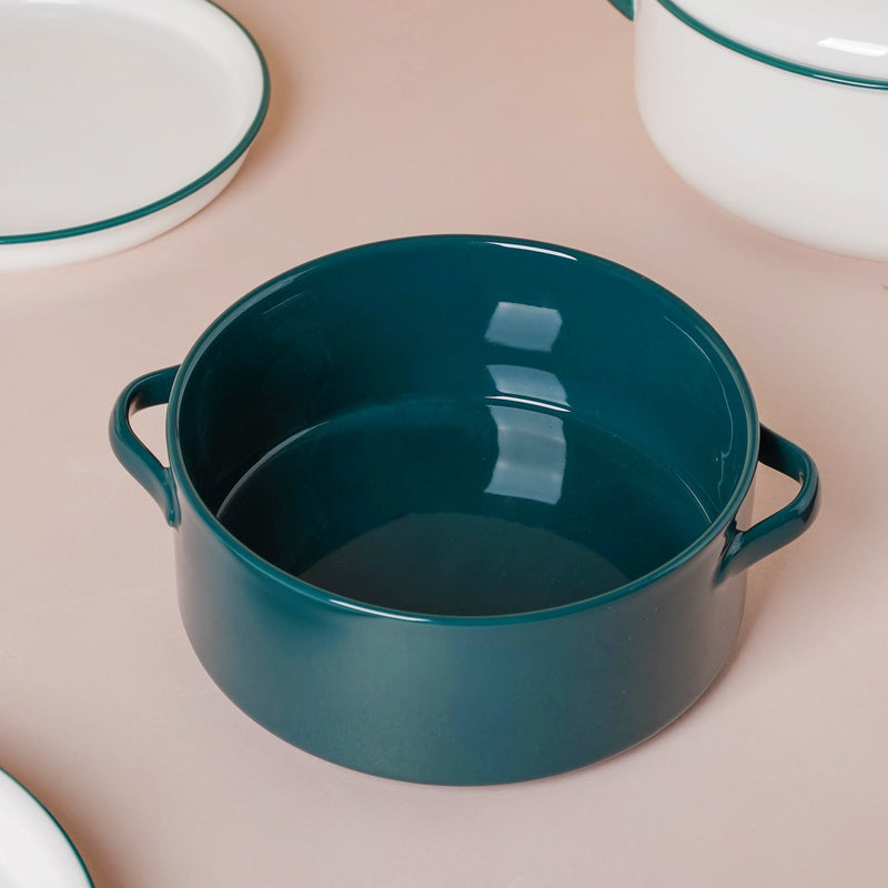 Green Toujours 31 Piece Dinner Set For 6