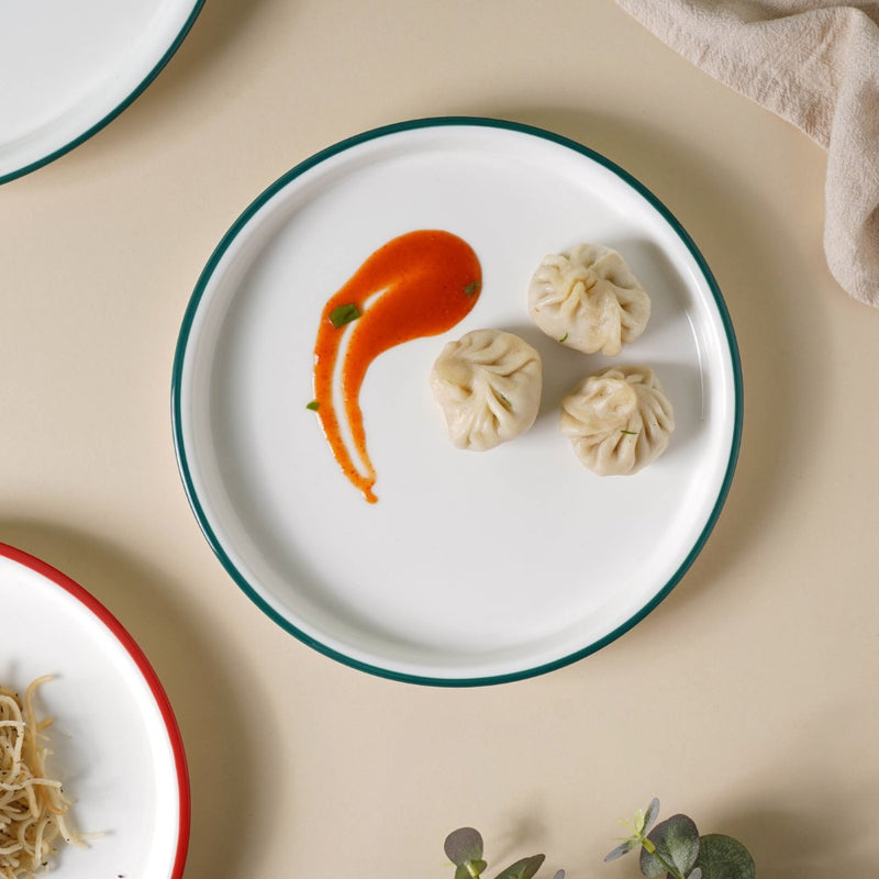 Green Toujours 31 Piece Dinner Set For 6