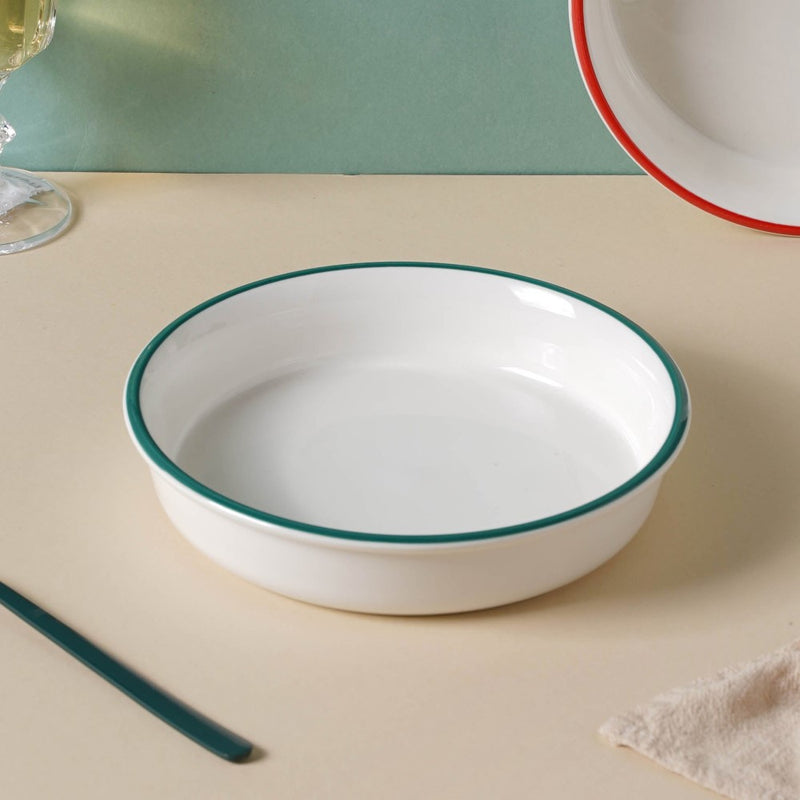 Green Toujours 21 Piece Pasta Snack Set For 6