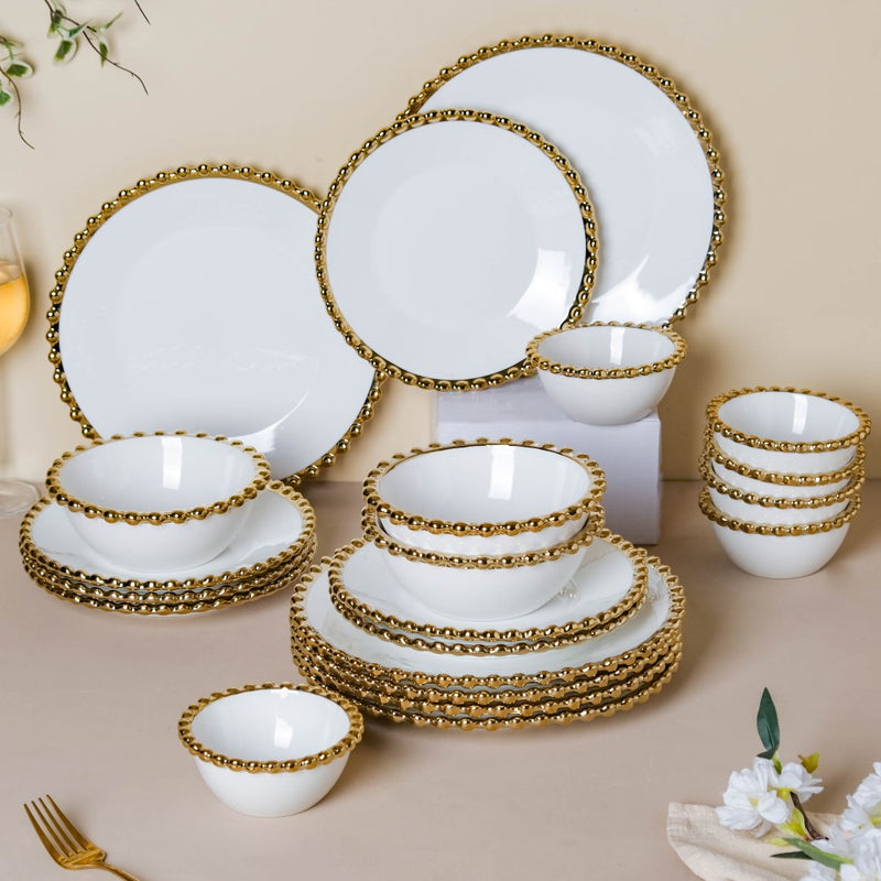 Elysian 21 Piece Dinner Set For 6