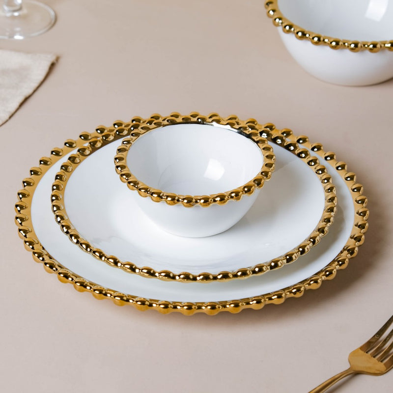 Elysian 21 Piece Dinner Set For 6