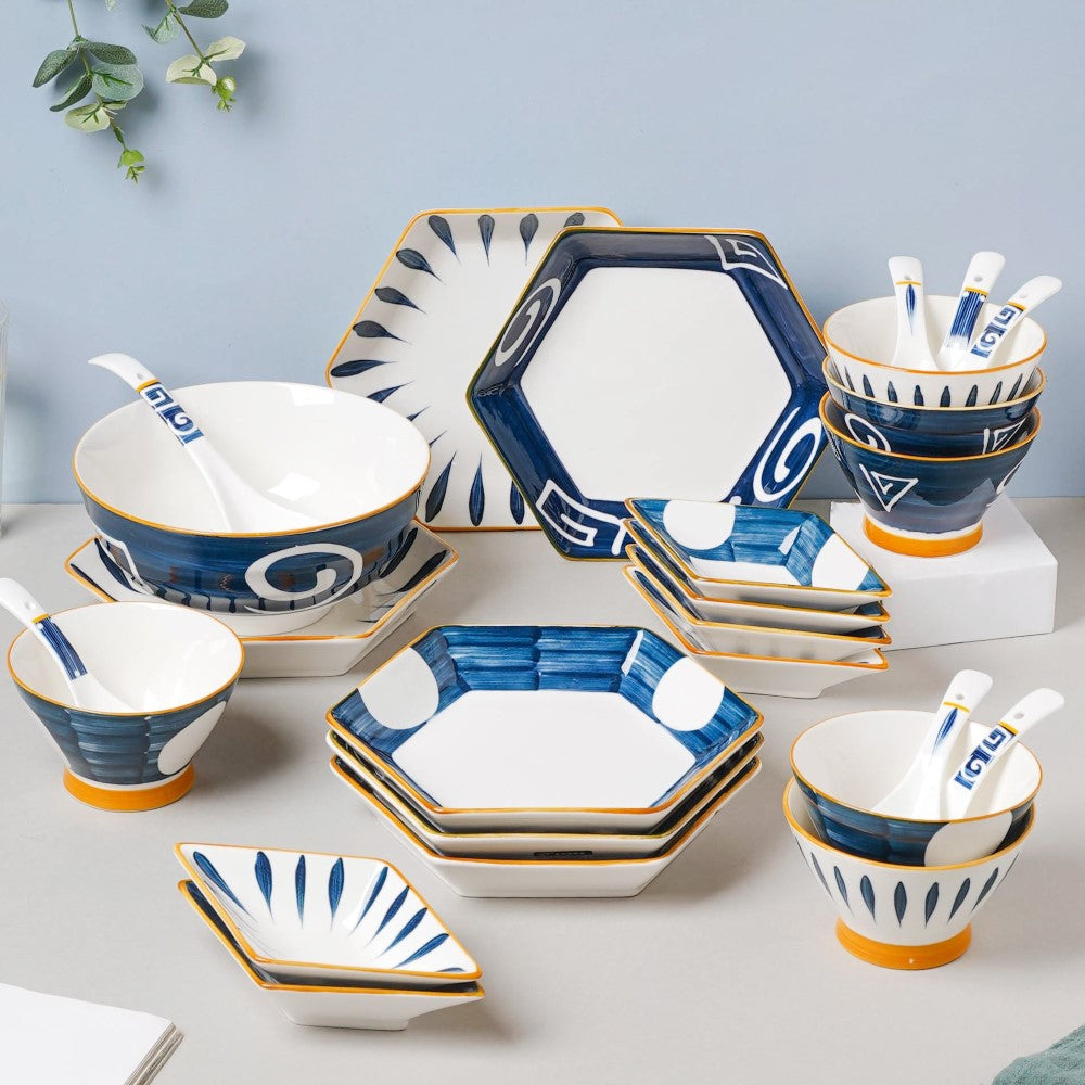 Nitori 26 Piece Snack Set For 6 Online - Premium Dinner Set | Nestasia
