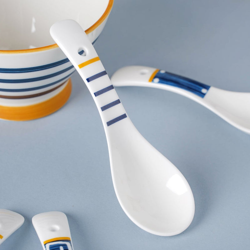 Stripes Nitori 26 Piece Snack Set For 6