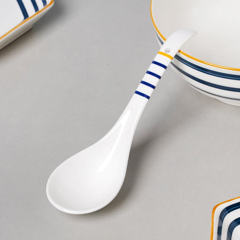 Stripes Nitori 26 Piece Snack Set For 6