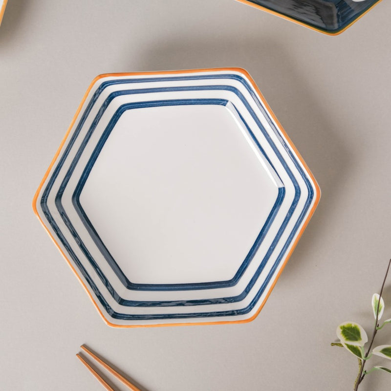 Stripes Nitori 26 Piece Snack Set For 6