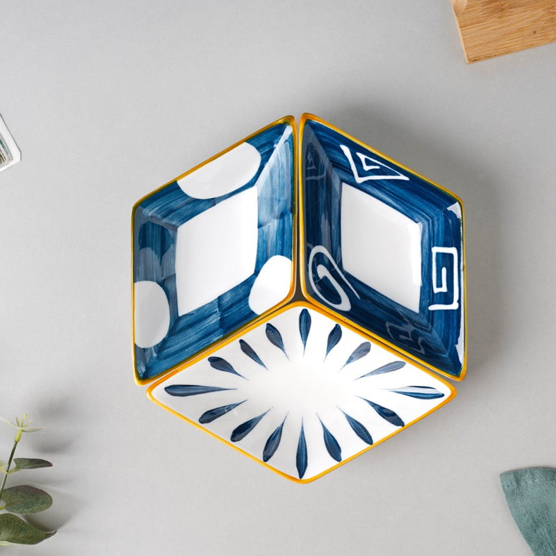 Stripes Nitori 26 Piece Snack Set For 6