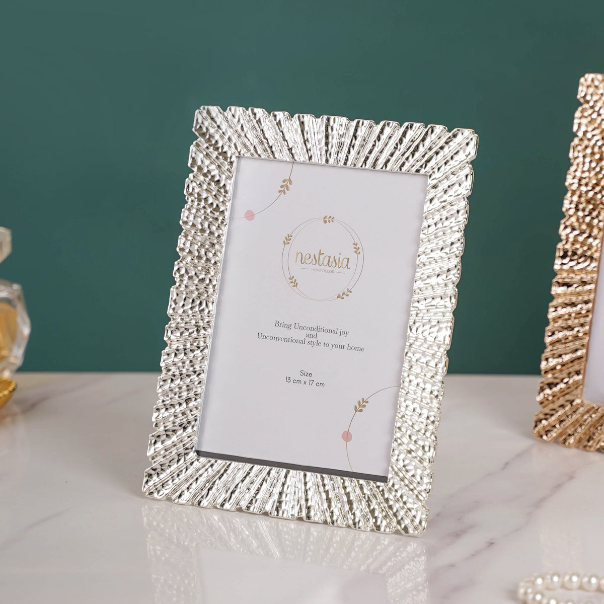 Metallic Memory Photo Frame Large