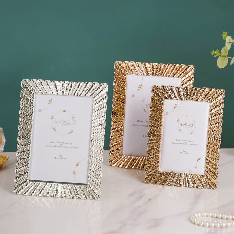 Golden Manzoku Photo Frame - Picture frames and photo frames online | Living room decoration items