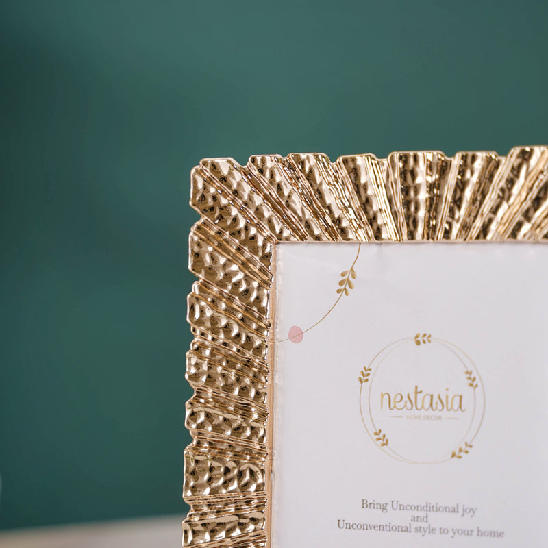 Golden Manzoku Photo Frame - Picture frames and photo frames online | Living room decoration items