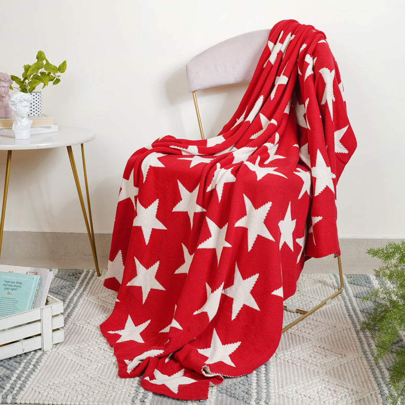 Red Star Throw