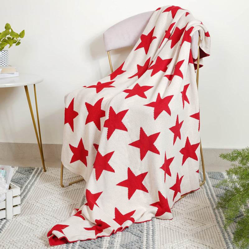 Red Star Throw