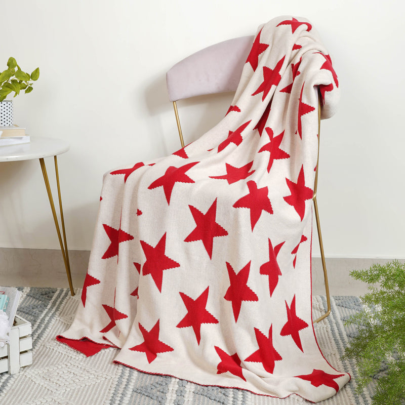 Red Star Throw