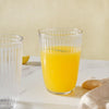 Transparent Drinking Glass Set of 2