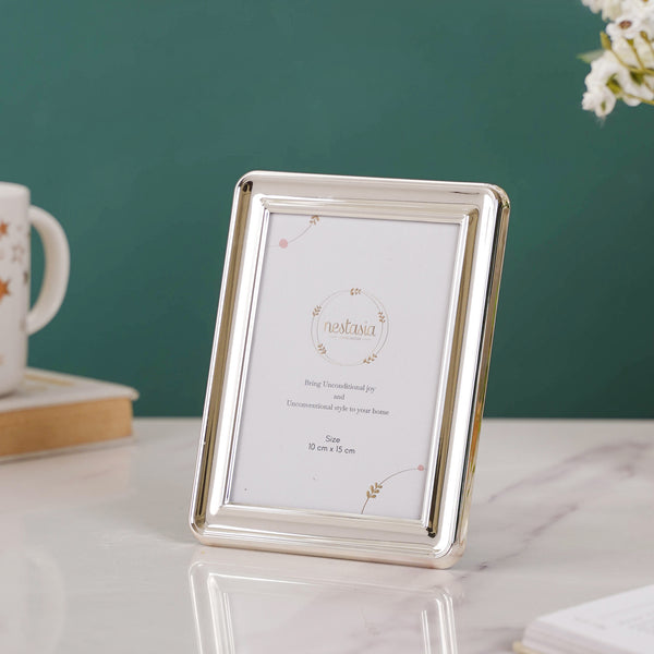 Glazed Silver Photo Frame - Picture frames and photo frames online | Room decoration items