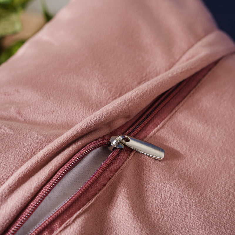 Mauve Abstract Cushion Cover 16 inch