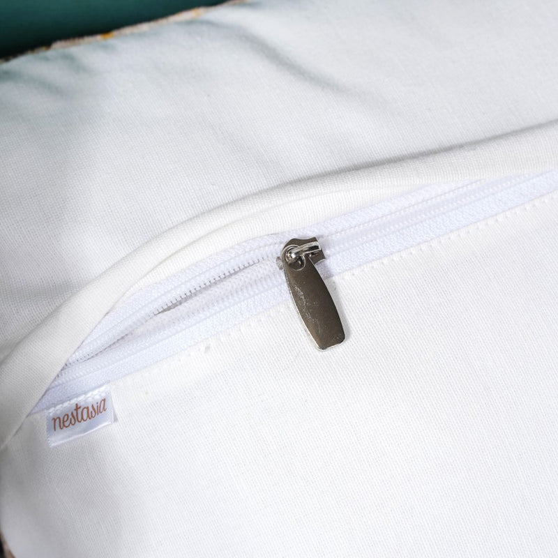 Patchwork Florals Velvet Cushion Cover 16 inch