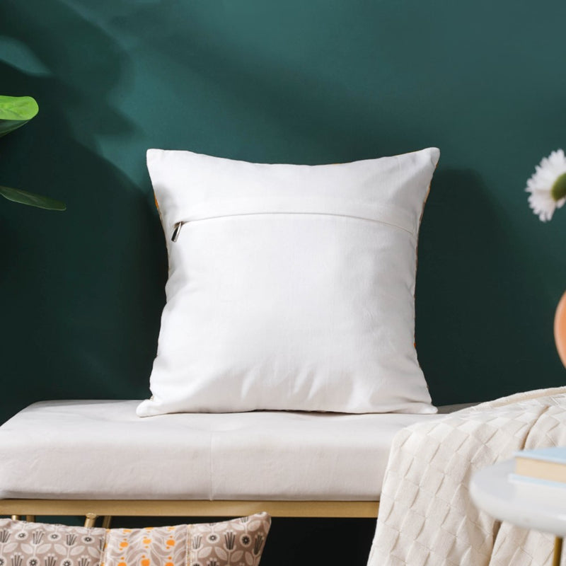 Twin Boats Velvet Cushion Cover 16 inch