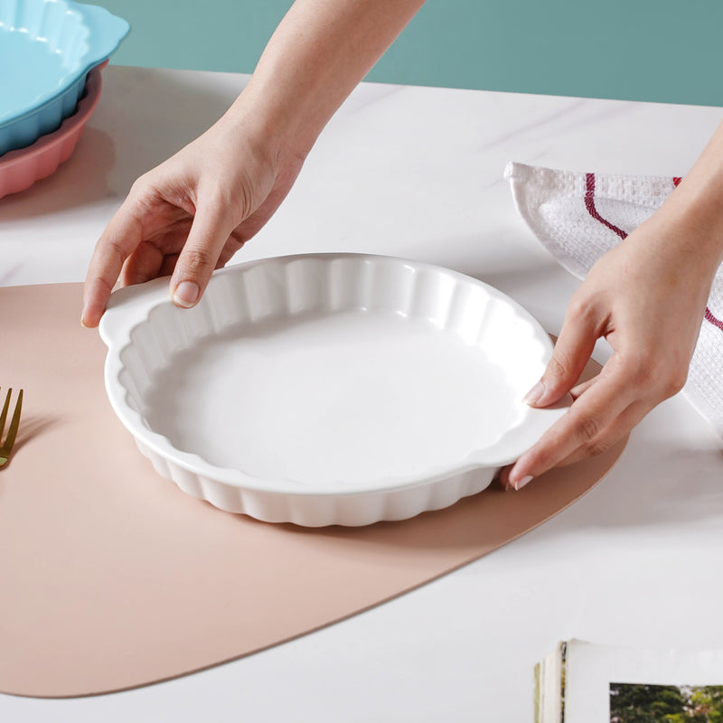 Glacial White Baking Tray 10 Inch - Baking Tray