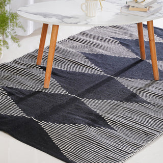 Black Diamond Rug for Living Room