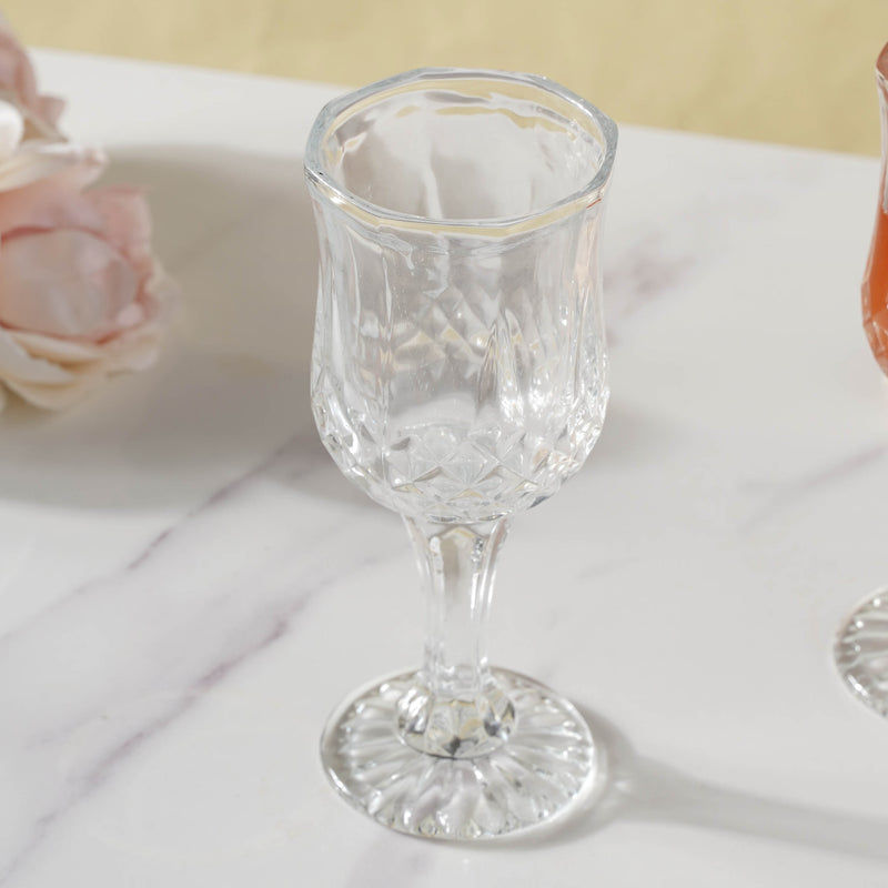 Vintage Wine Glass Set of 2