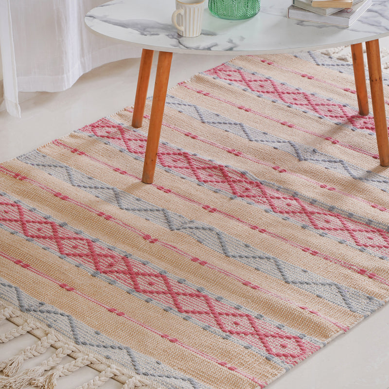 Multicolor Rug for Living Room