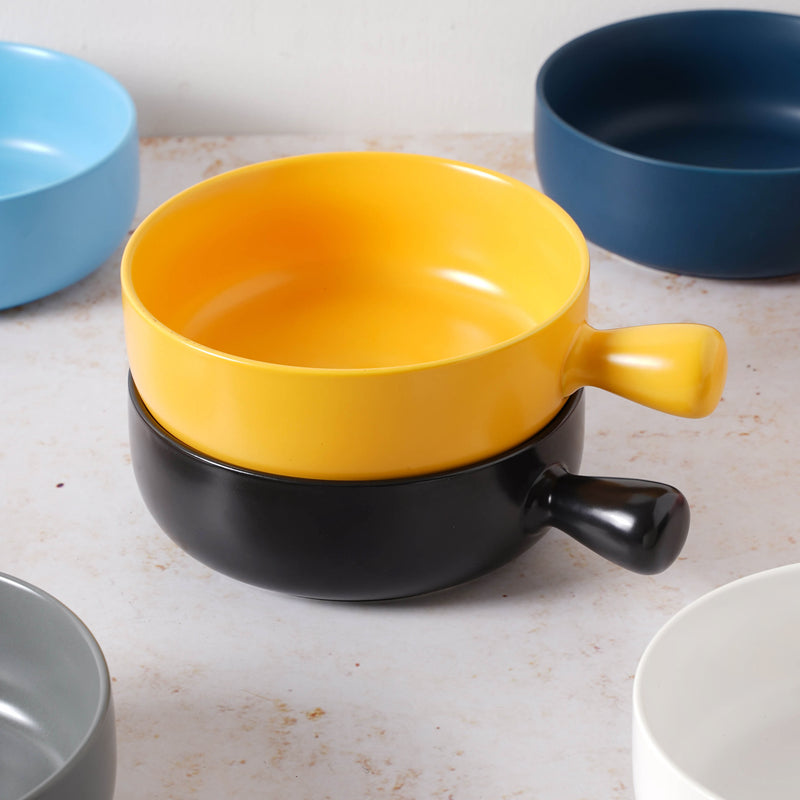 Bowl for Salad 600 ml - Serving bowls, salad bowls, noodle bowl, bowl for snacks, oven bowl | Bowls for dining table & home decor