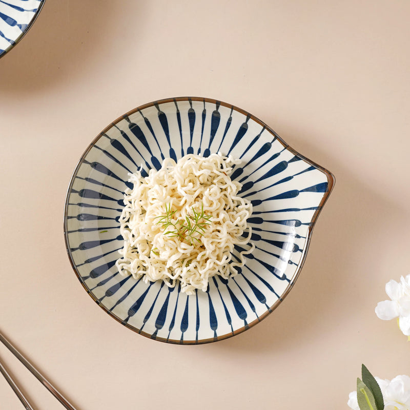 Mizo Snack Serving Dish - Serving plate, snack plate, dessert plate | Plates for dining & home decor