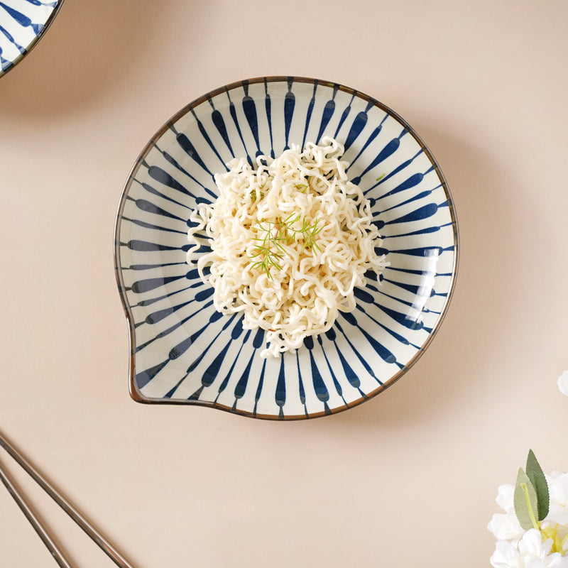 Mizo Snack Serving Dish - Serving plate, snack plate, dessert plate | Plates for dining & home decor