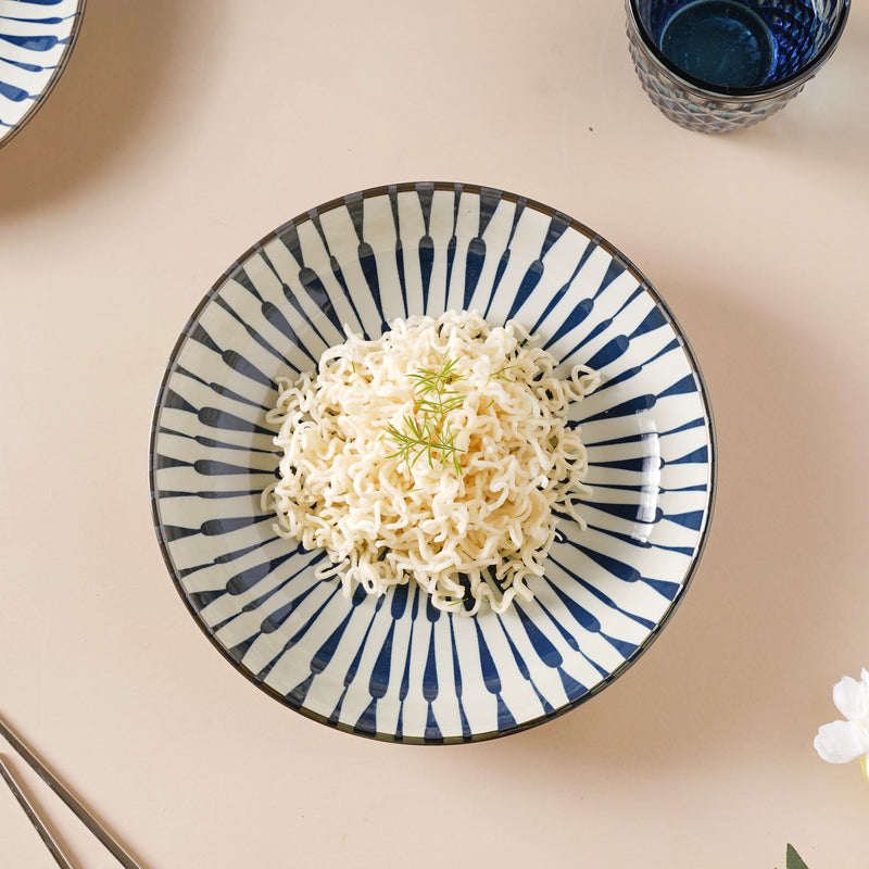 Mizo Snack Dish - Serving plate, pasta plate, lunch plate, deep plate | Plates for dining table & home decor