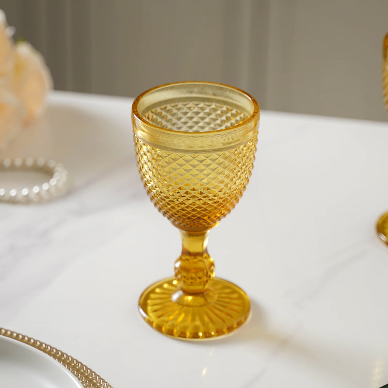 Bohemian Wine Glass Set of 2