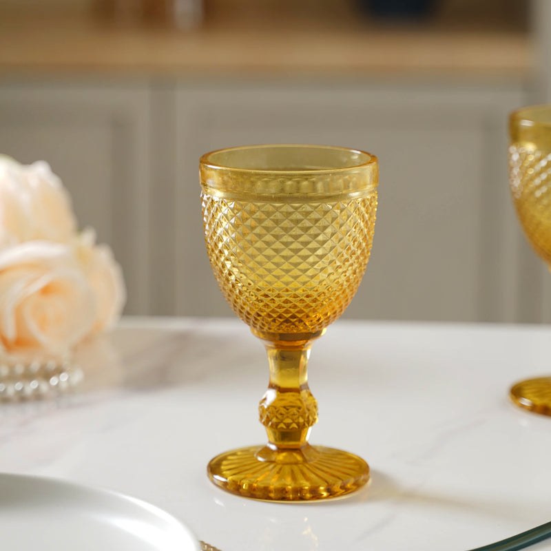 Bohemian Wine Glass Set of 2